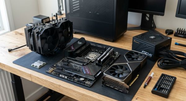 Les pièces pc essentielles pour un montage réussi