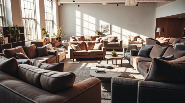 Top 5 critères pour sélectionner le meilleur magasin de canapés
