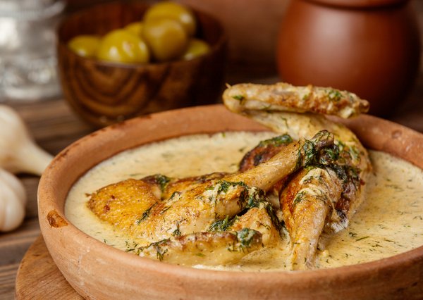 Recette délicieuse de poulet au vin jaune par cyril lignac